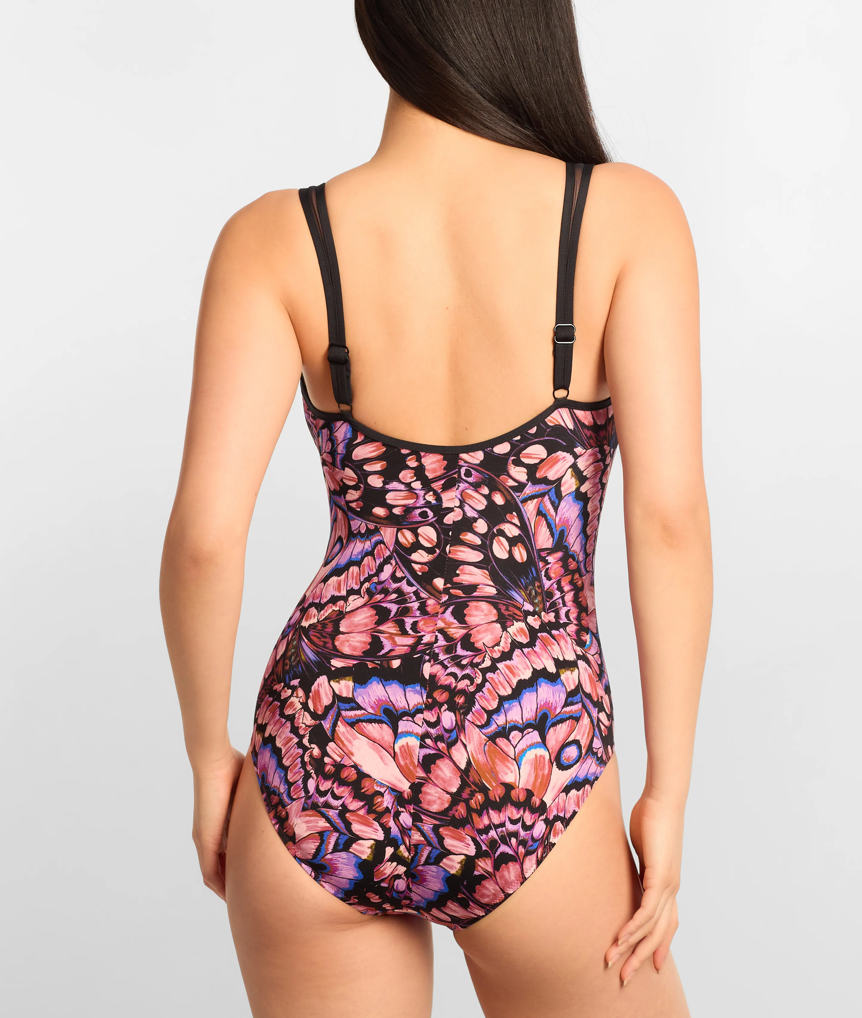 Retro Butterfly Frascati Slimming One-Piece - Image 2