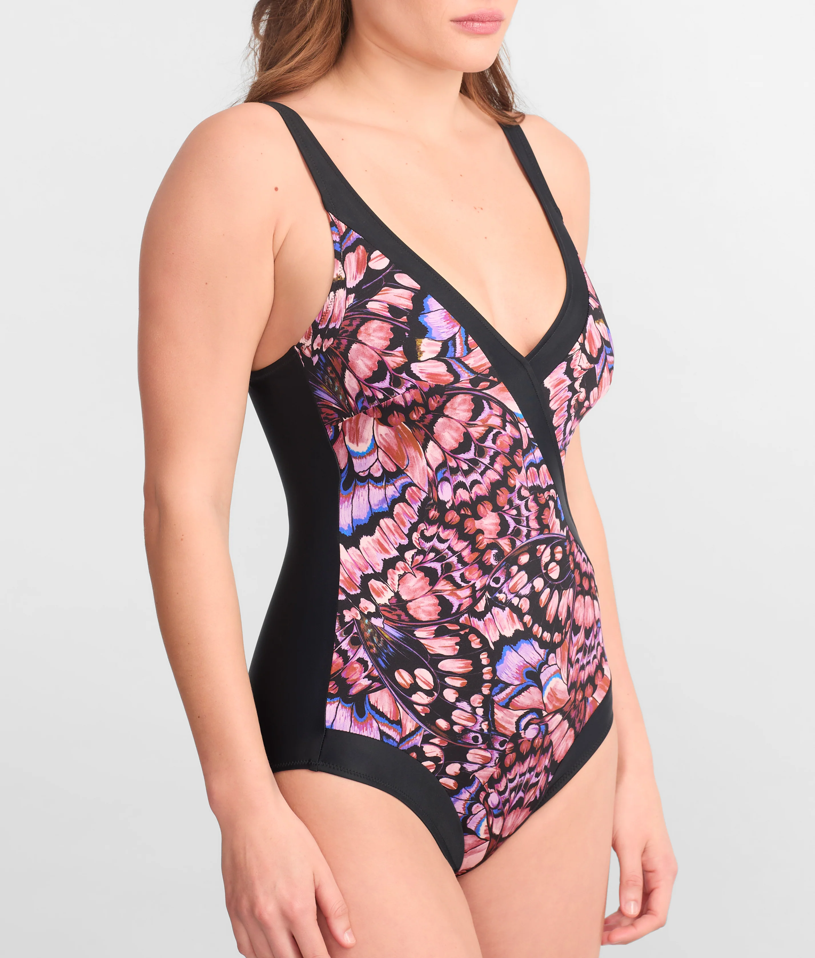 Nuria Retro Butterfly Slimming One-Piece - Image 4