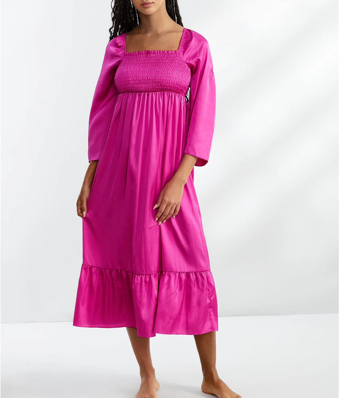 The Elegant Satin Nightgown - Image 5