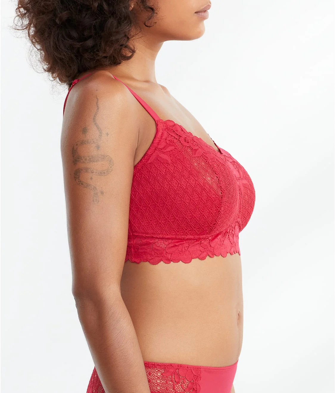 The Essential Lace Curvy Bralette - Image 11