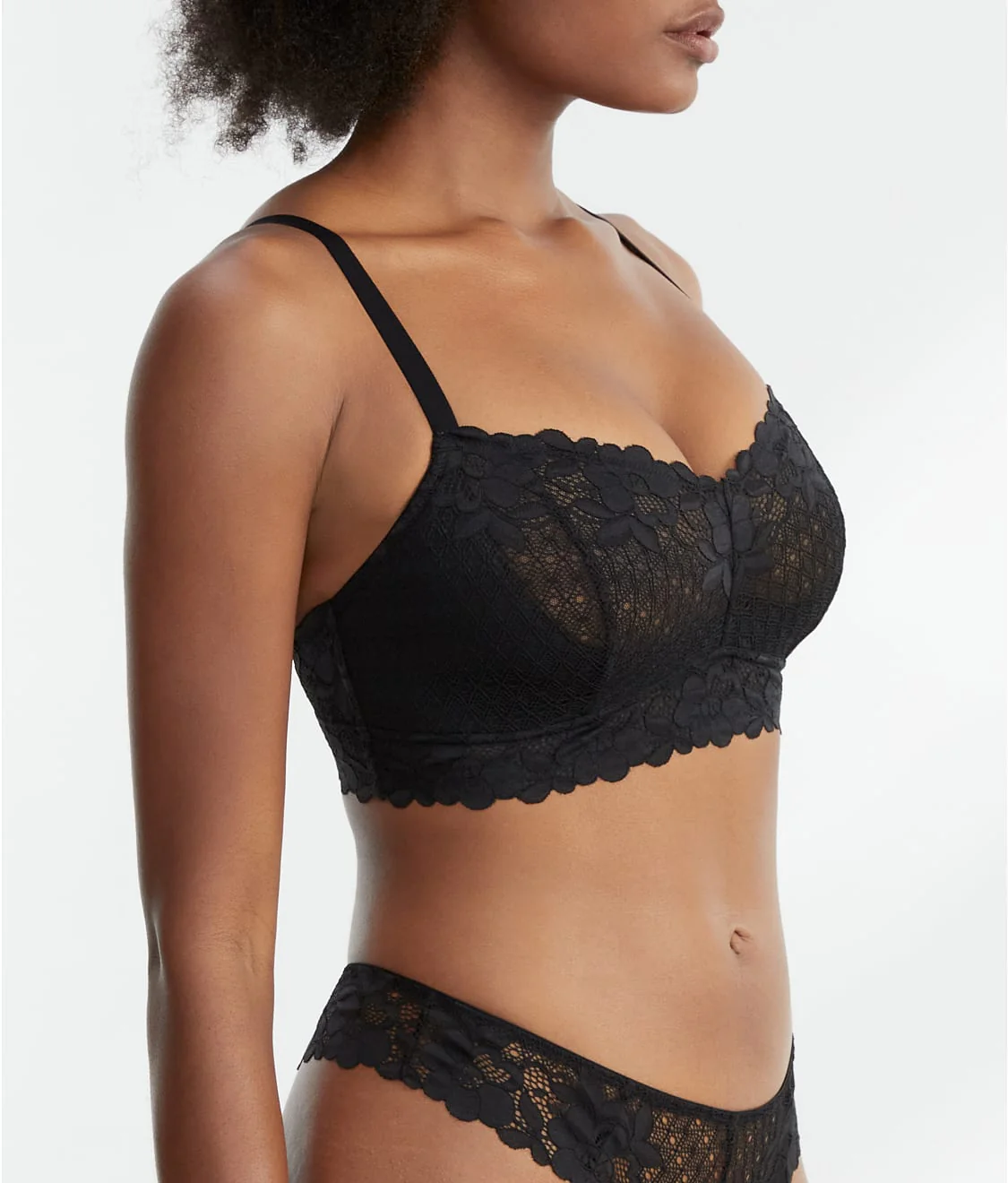 The Essential Lace Curvy Bralette - Image 4
