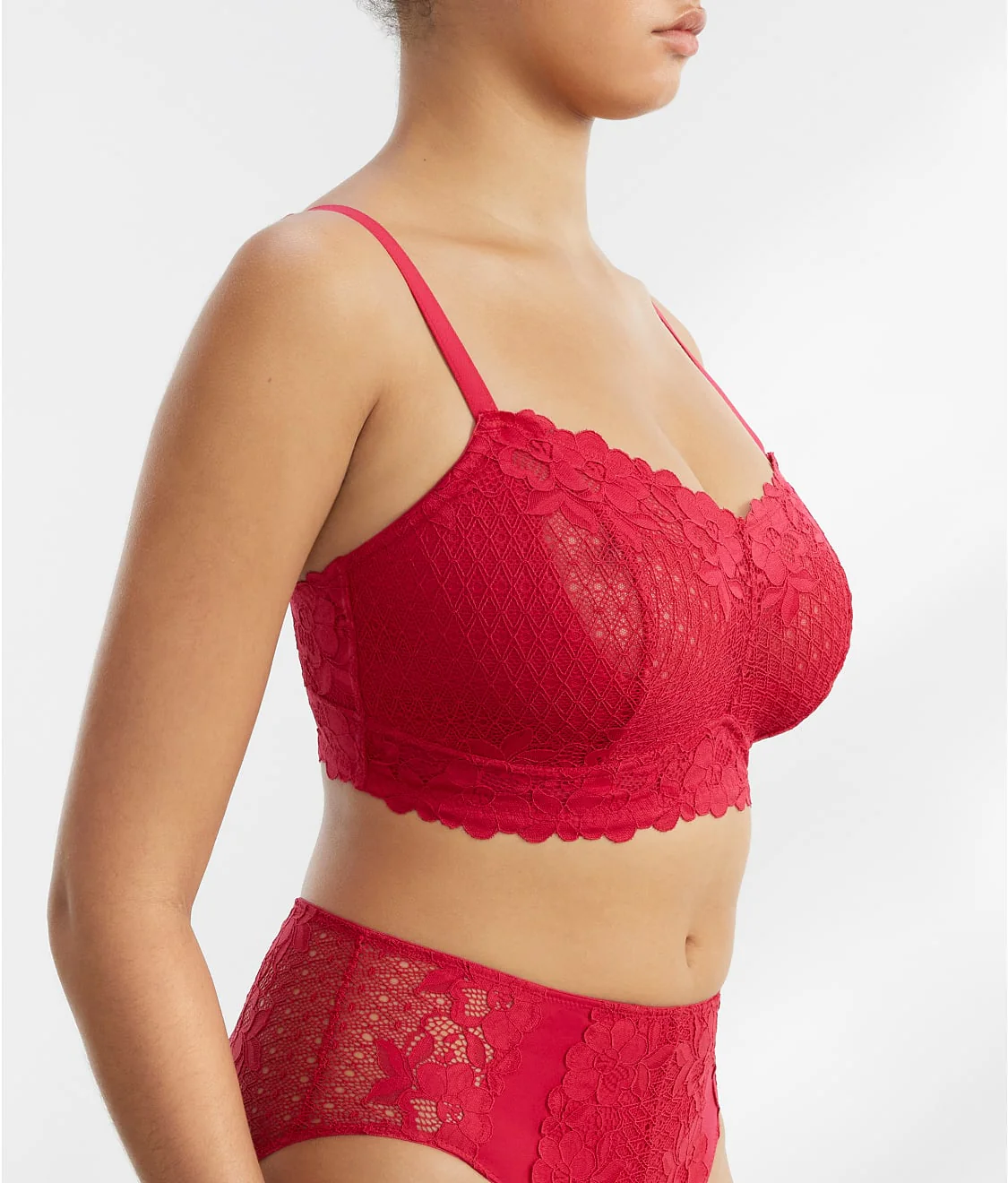 The Essential Lace Curvy Bralette - Image 9