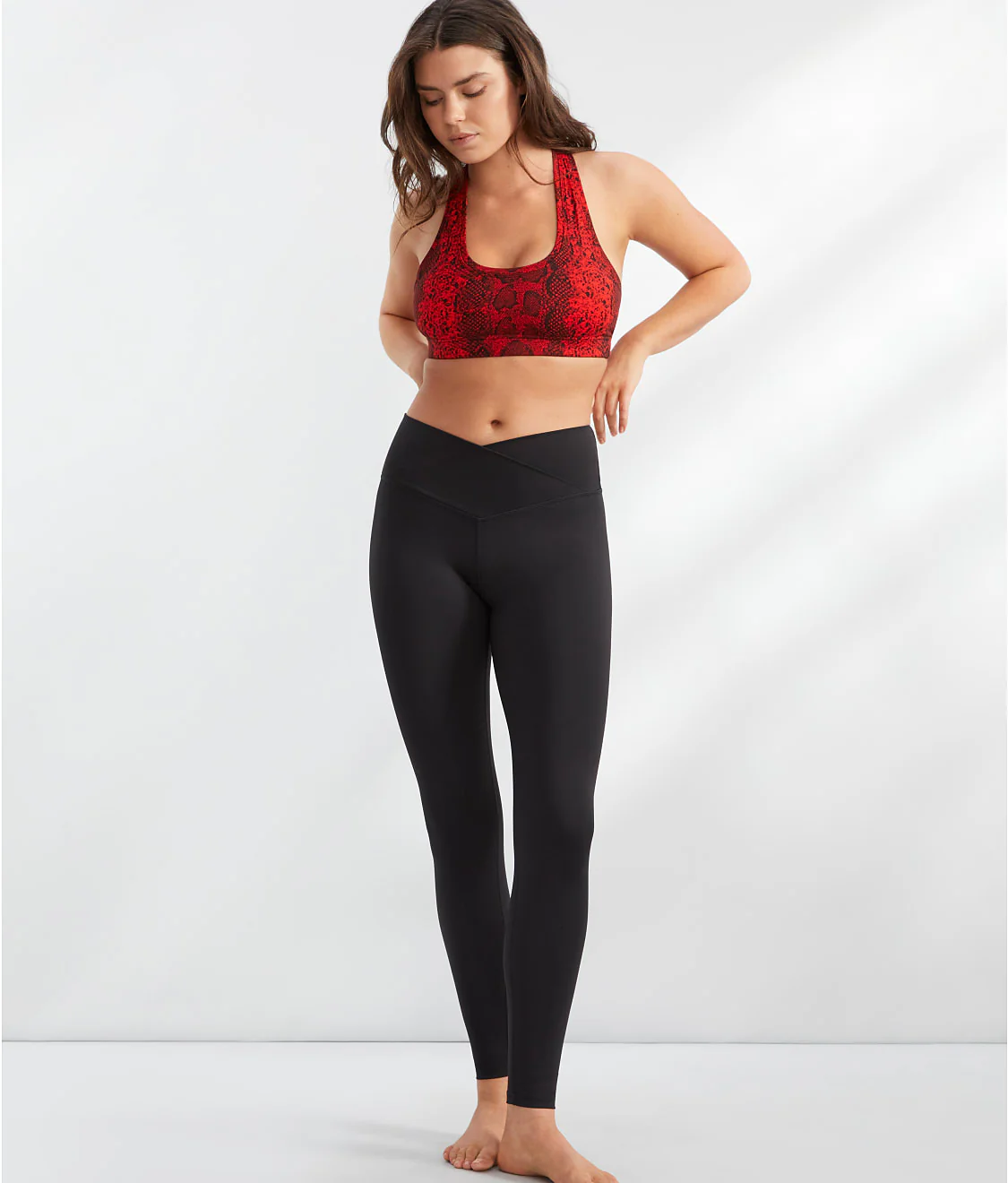 The High-Waist Cross-Front Leggings - Image 4