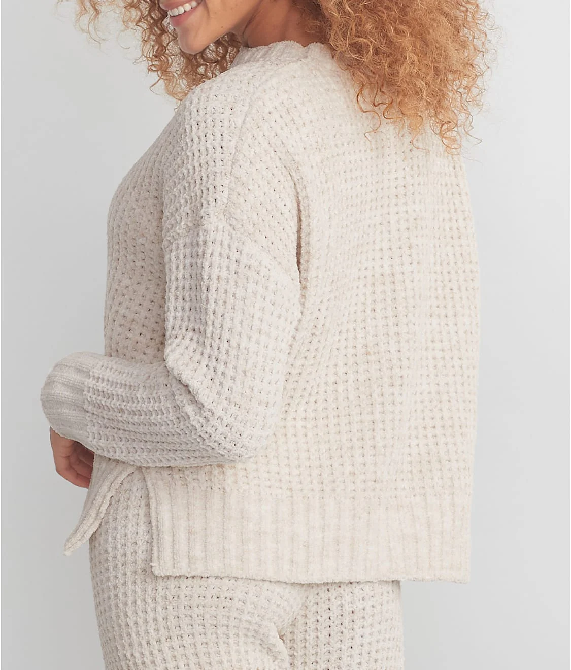 Callie Knit Lounge Sweater - Image 3
