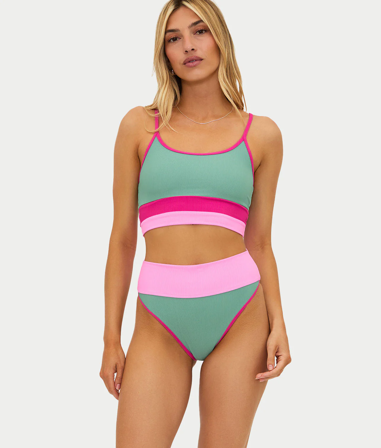 Emmy High-Waist Bikini Bottom