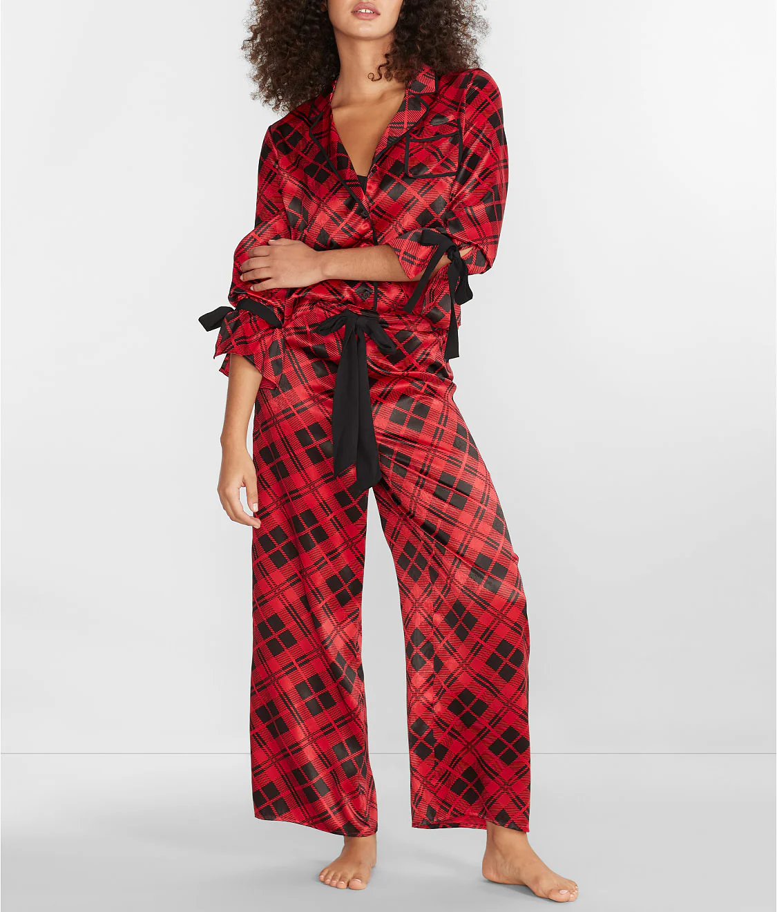 Lee Anne Brooke Woven Pajama Set - Image 2