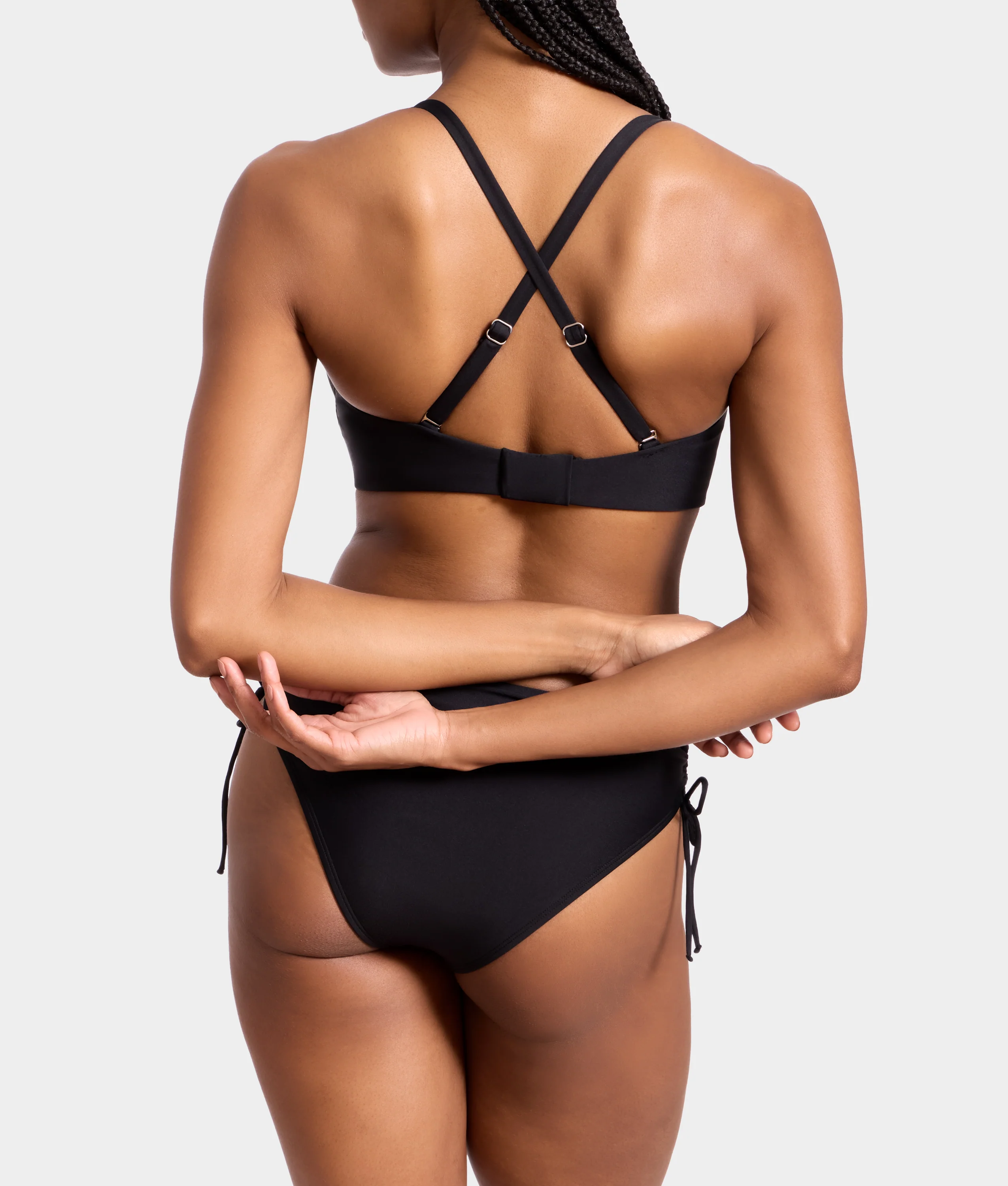 Adjustable Shirring Underwire Bikini Top - Image 9
