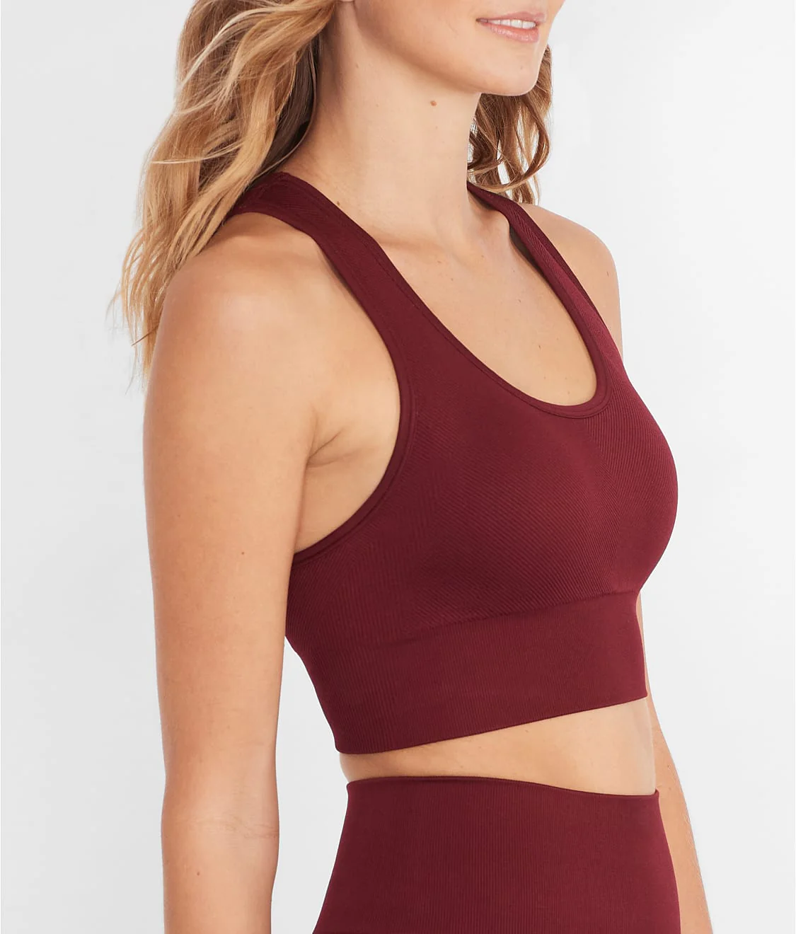 Seamless Rib Bra - Image 3