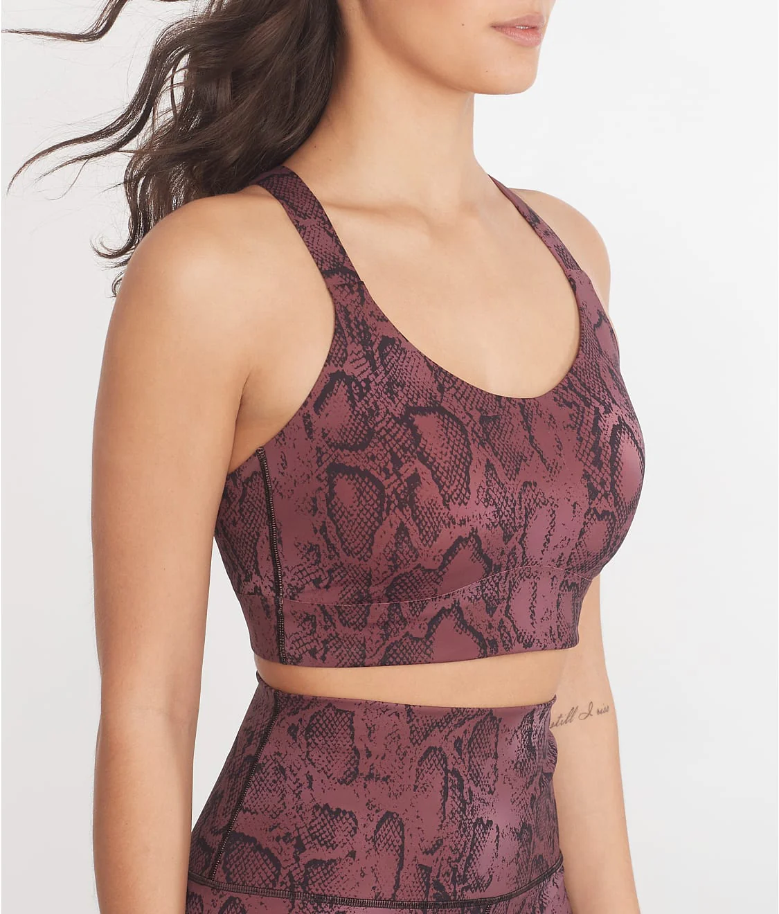 Studio Soft Strappy Back Sports Bra - Image 3