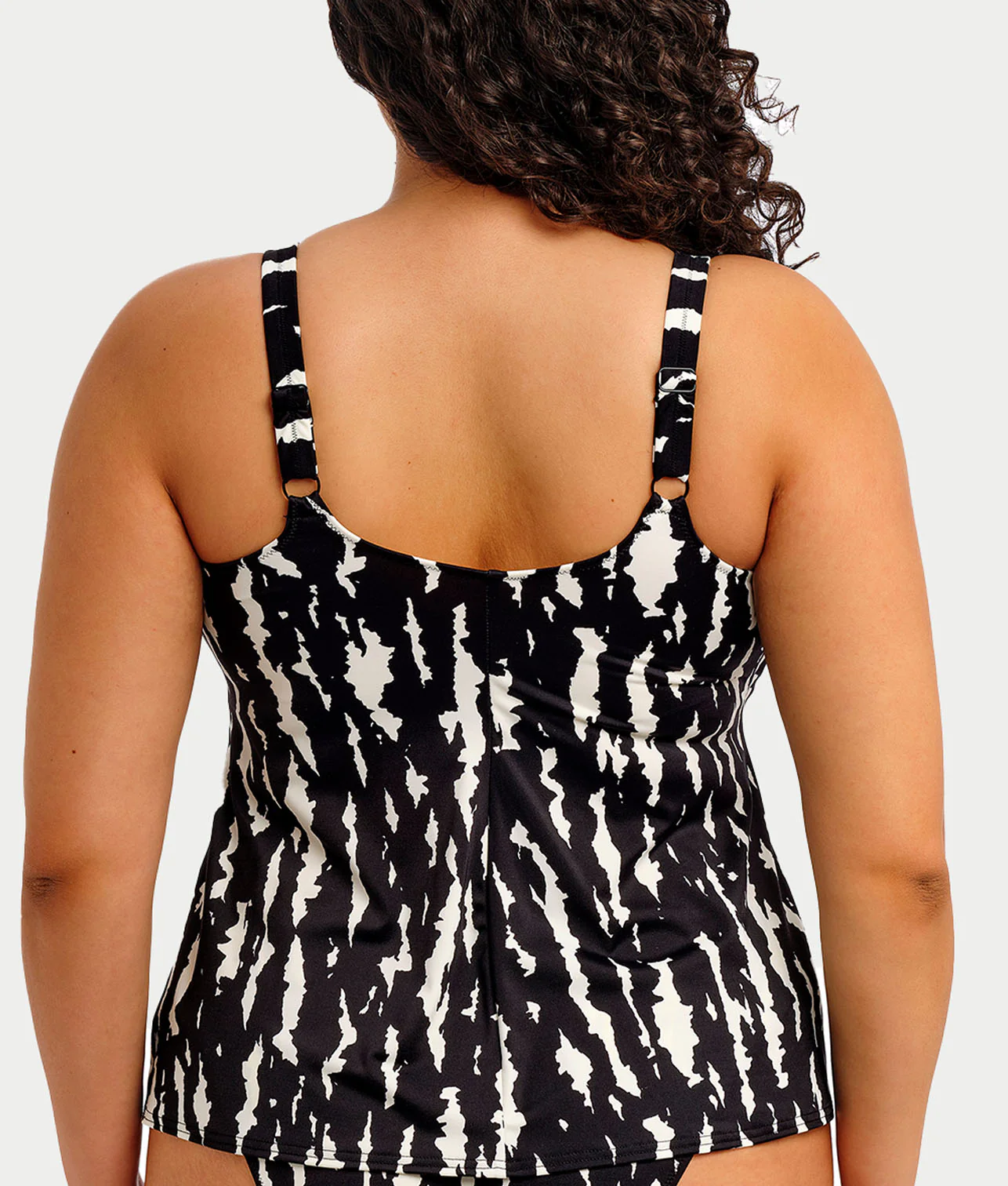 Plus Size Echo Shell Wire-Free Tankini Top - Image 6