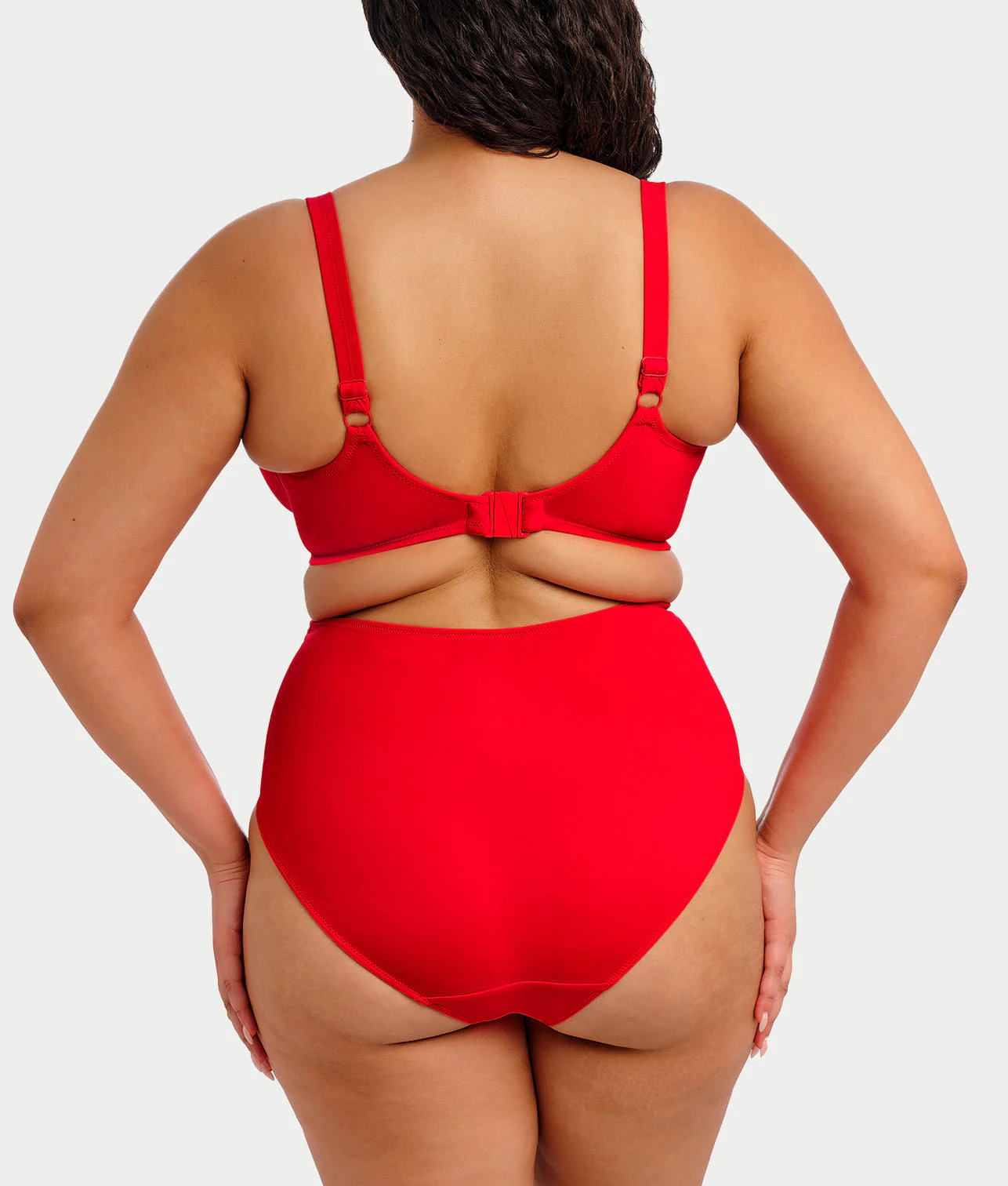 Plus Size Plain Sailing Twist Bikini Top - Image 2