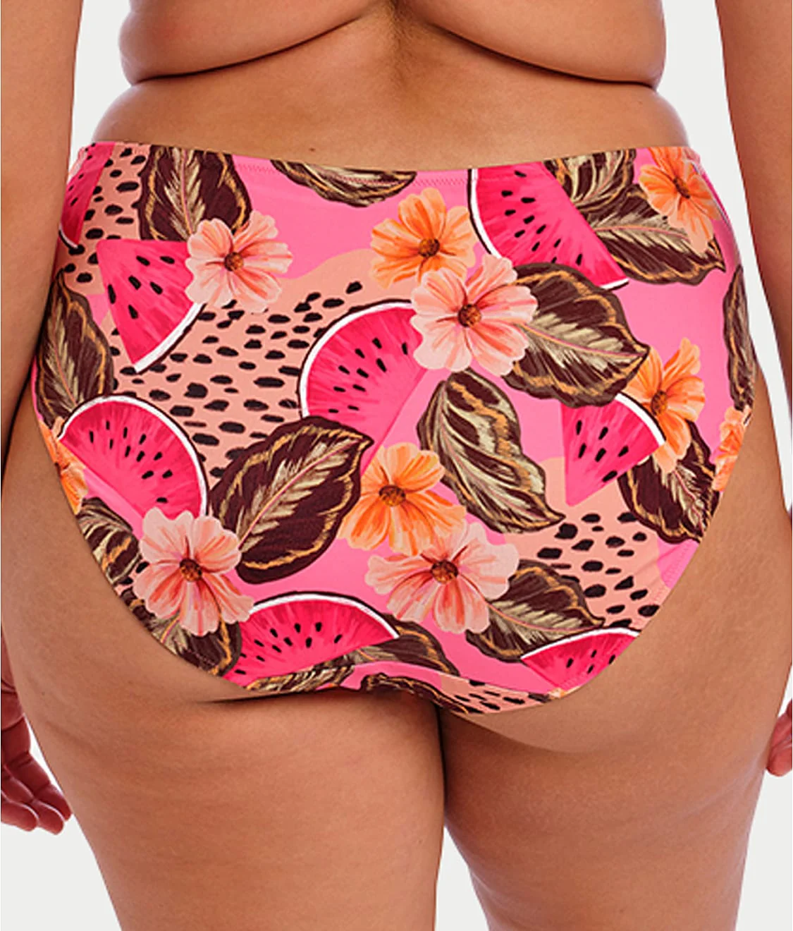 Plus Size Cabana Nights Mid-Rise Bikini Bottom - Image 4