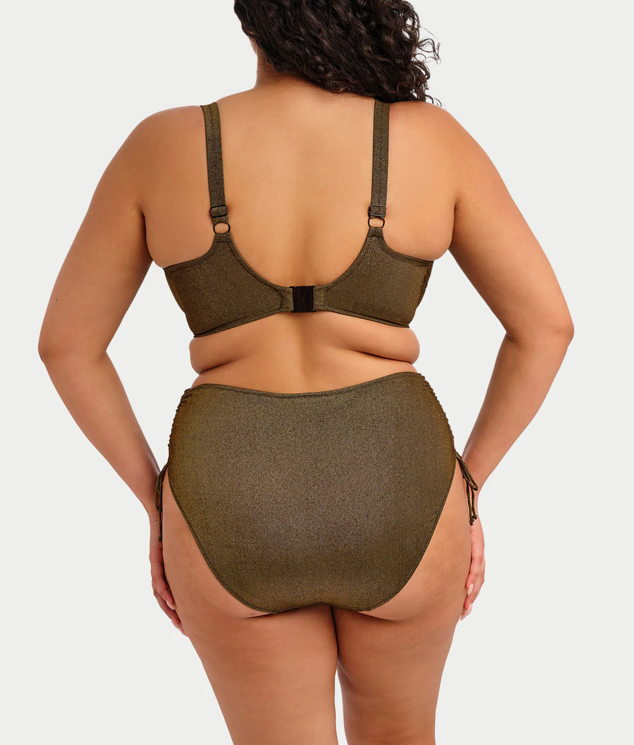 Plus Size Sunset Shimmer Adjustable Bikini Bottom - Image 2