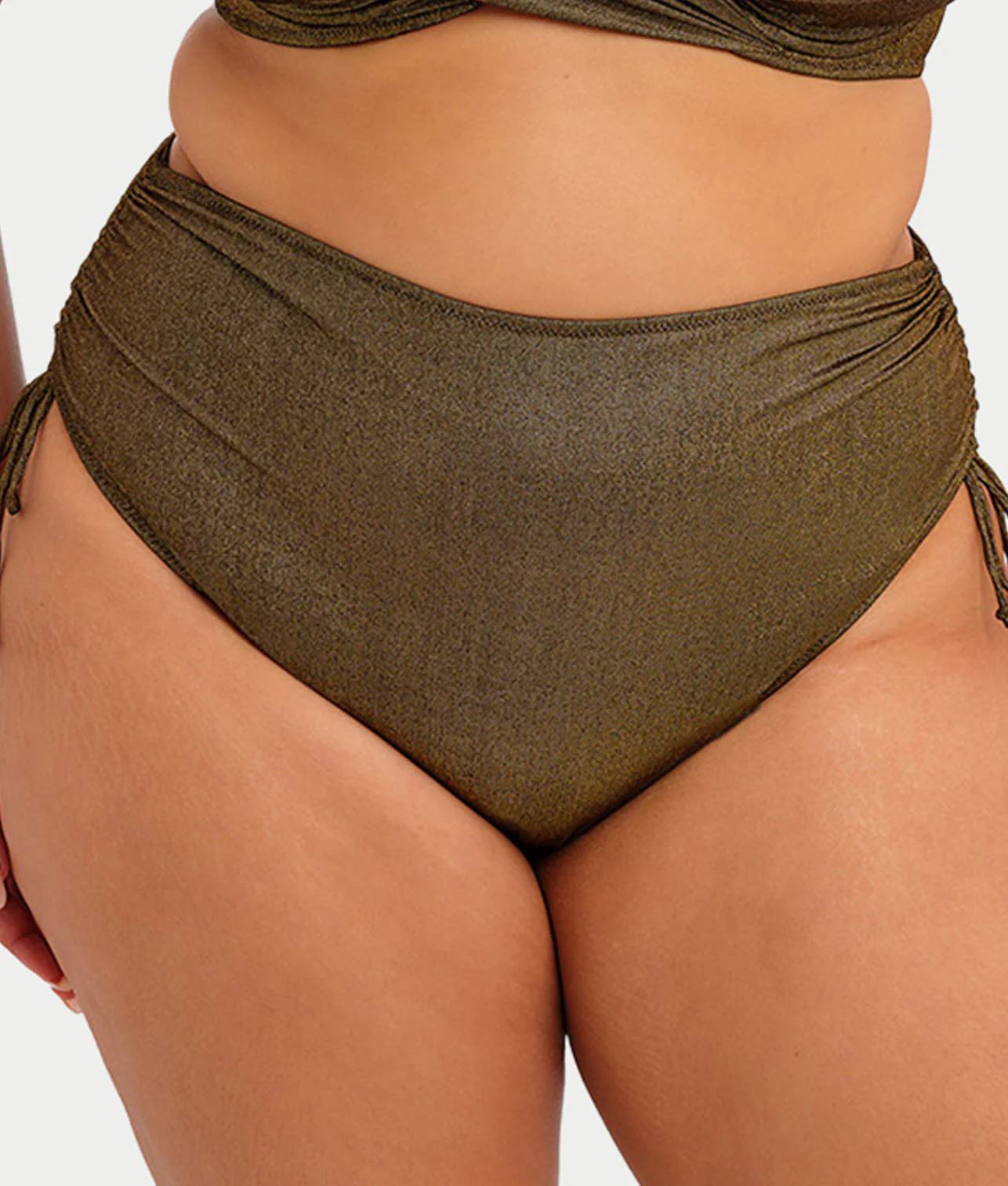 Plus Size Sunset Shimmer Adjustable Bikini Bottom - Image 4