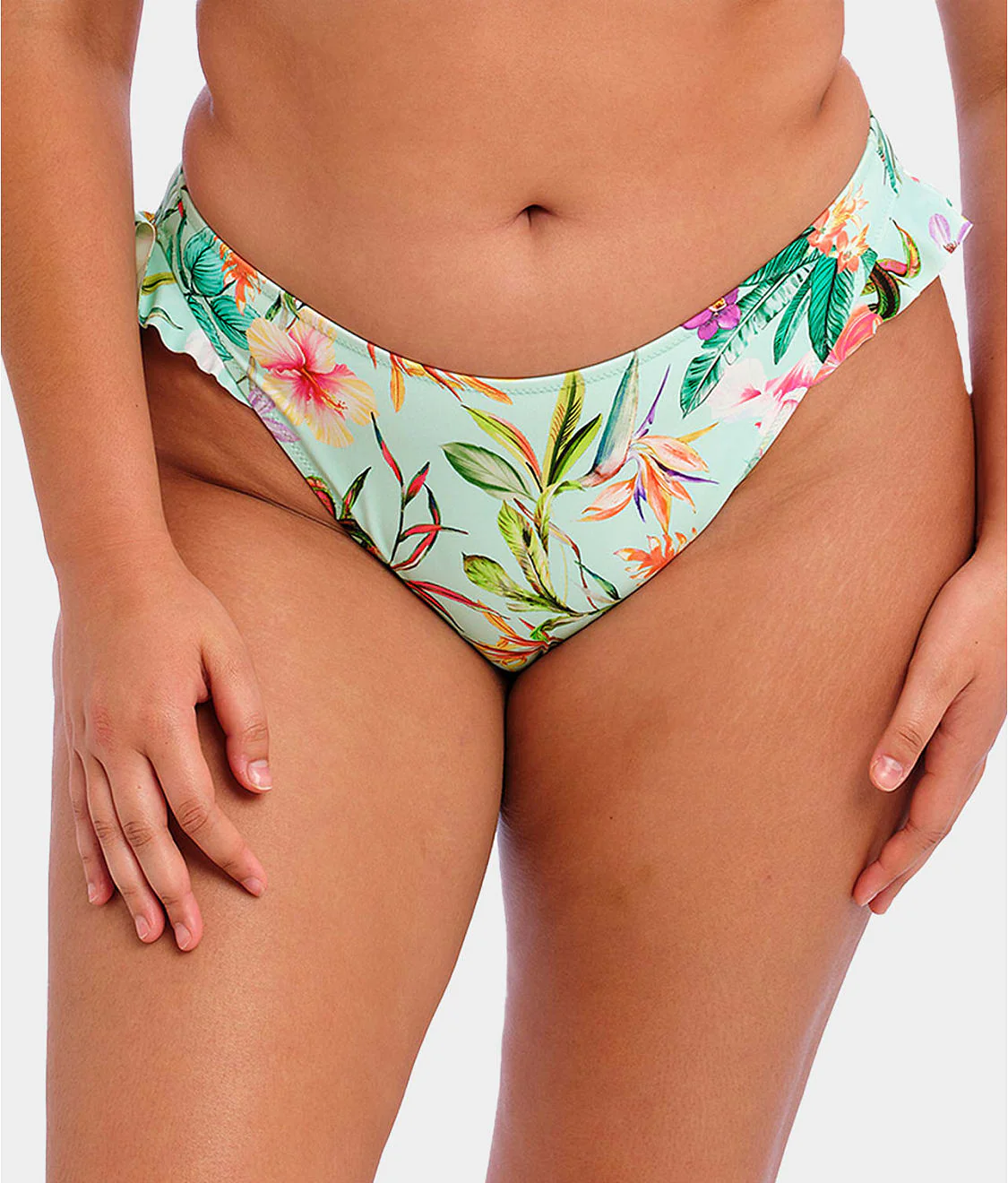 Plus Size Sunshine Cove Hi-Cut Bikini Bottom - Image 3