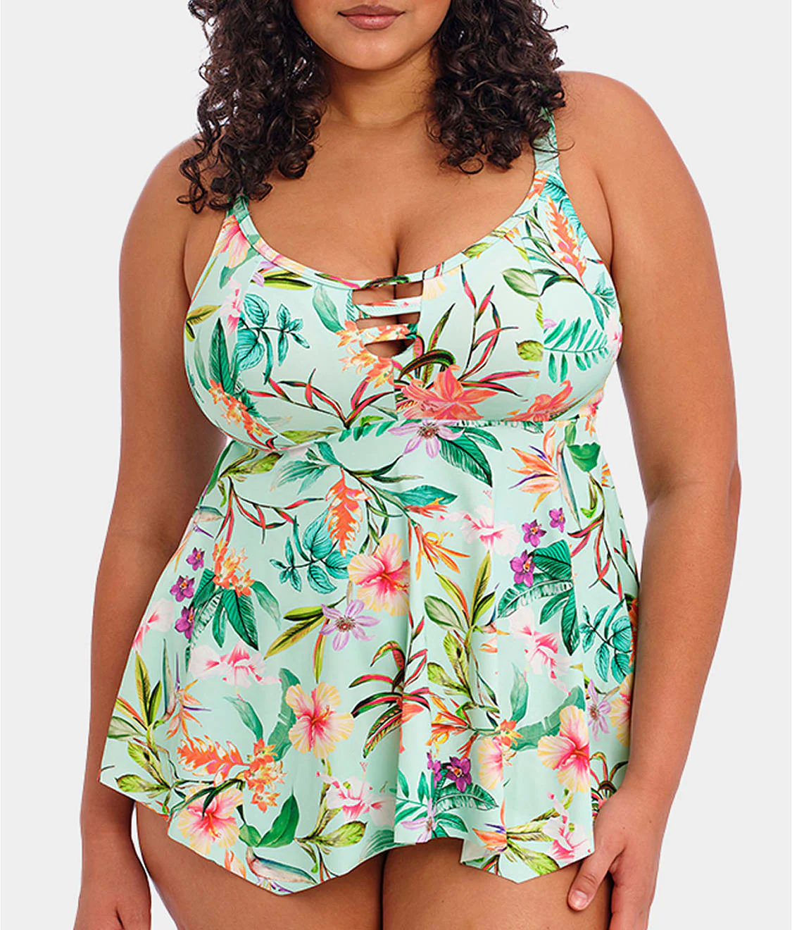 Plus Size Sunshine Cove Tankini Top - Image 3