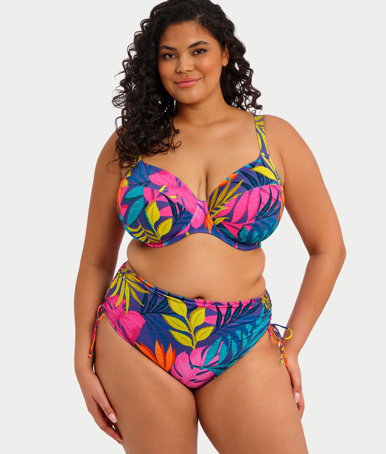 Plus Size Porto Rafti Plunge Bikini Top