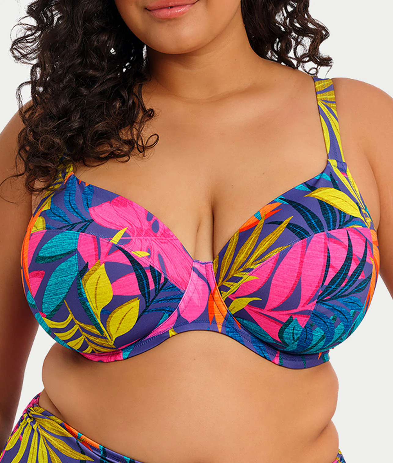 Plus Size Porto Rafti Plunge Bikini Top - Image 4