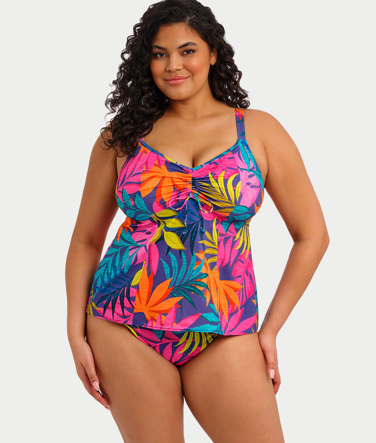 Plus Size Porto Rafti Wire-Free Tankini Top