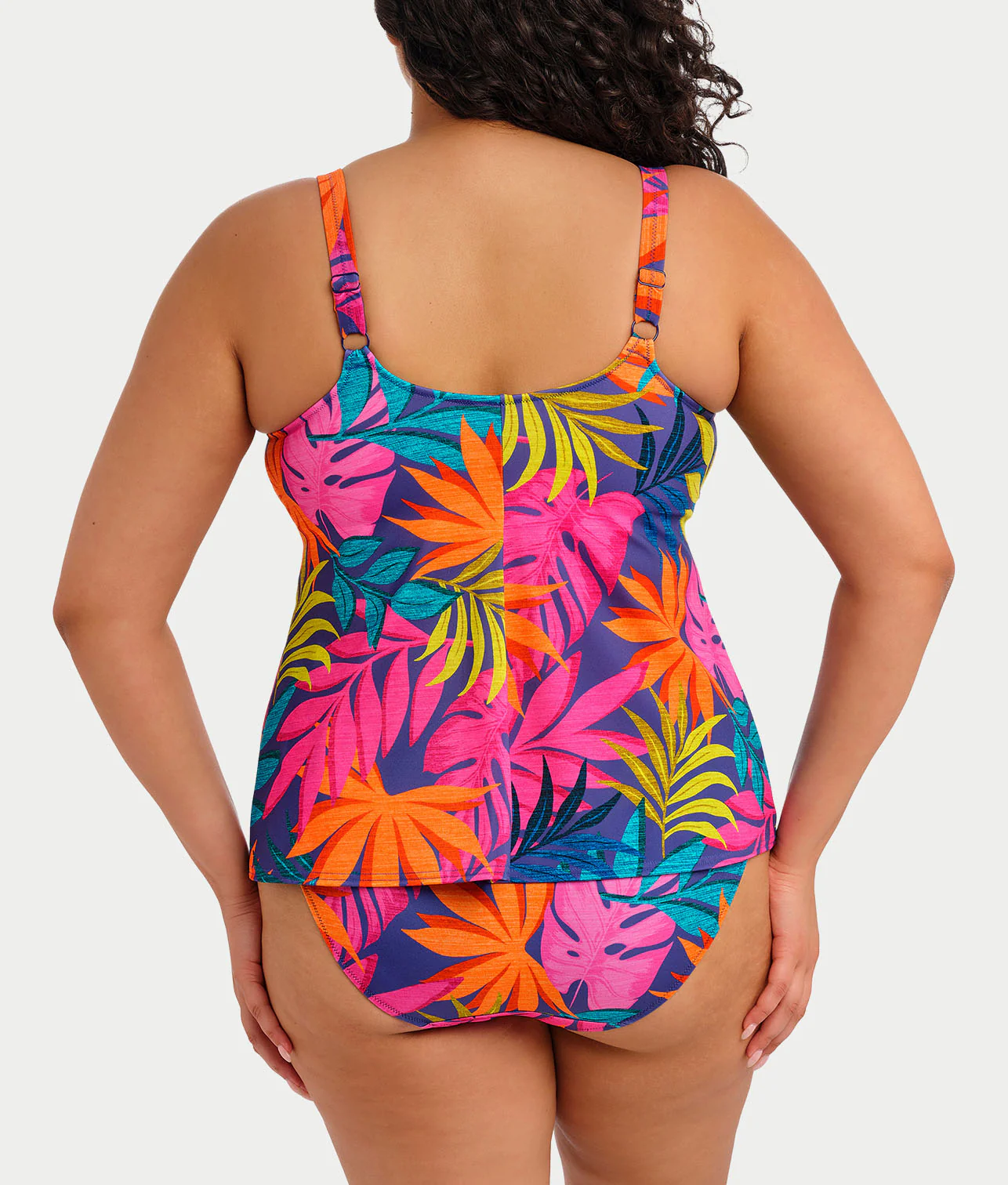 Plus Size Porto Rafti Wire-Free Tankini Top - Image 2