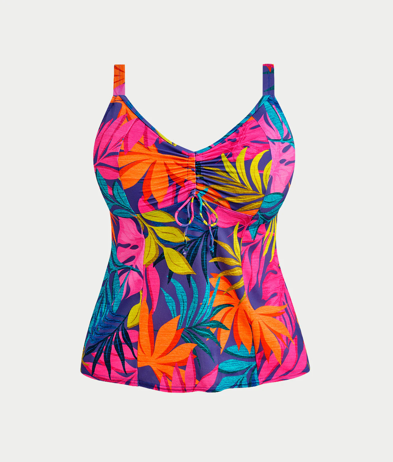 Plus Size Porto Rafti Wire-Free Tankini Top - Image 4