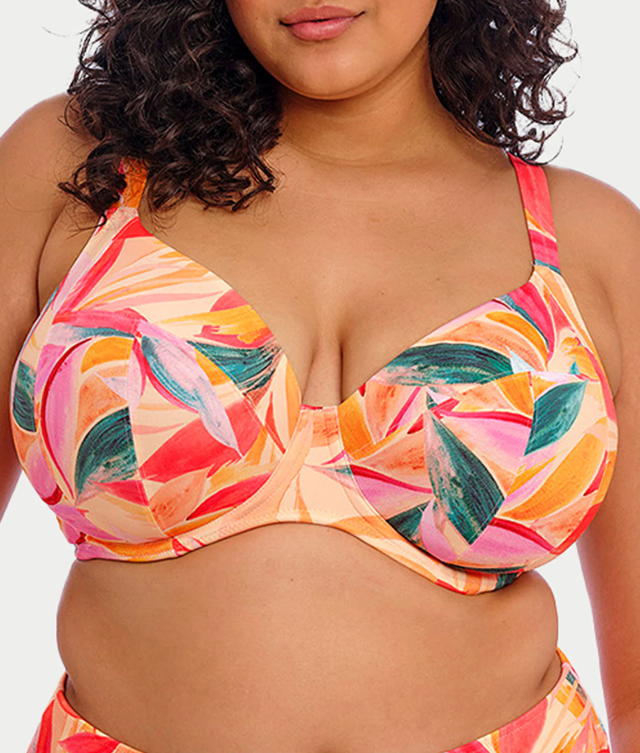 Plus Size Sancho Beach Plunge Bikini Top - Image 4