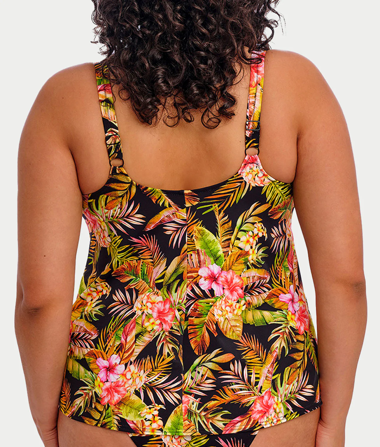 Plus Size Tiger Valley Tankini Top - Image 6