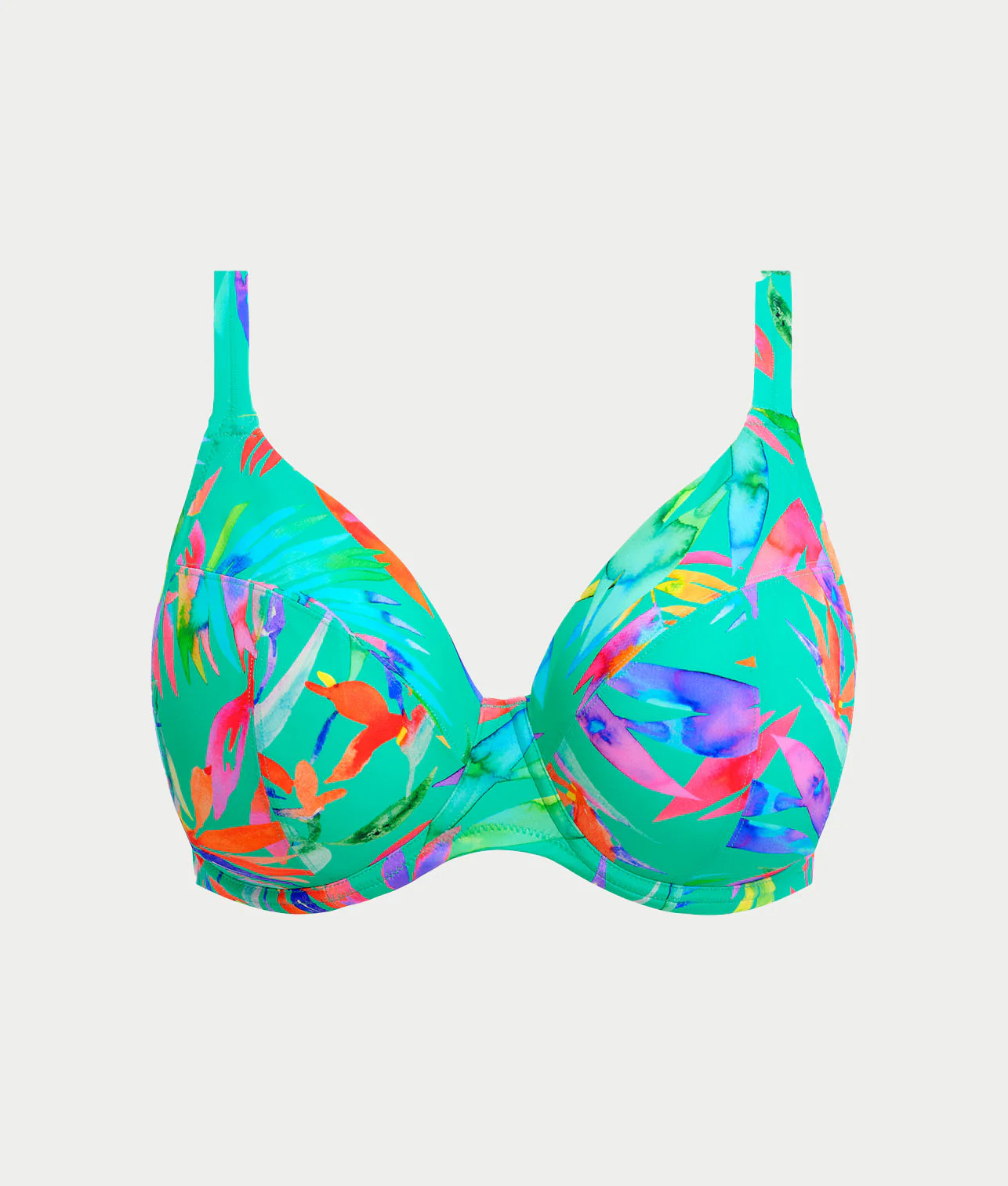 Plus Size Toyama Tides Plunge Bikini Top - Image 3