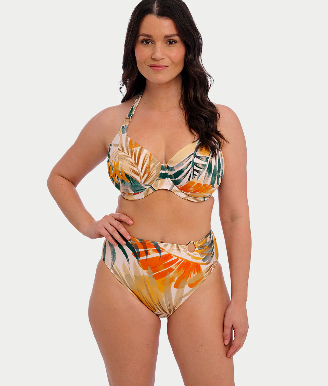 Maya Bay High-Waist Bikini Bottom