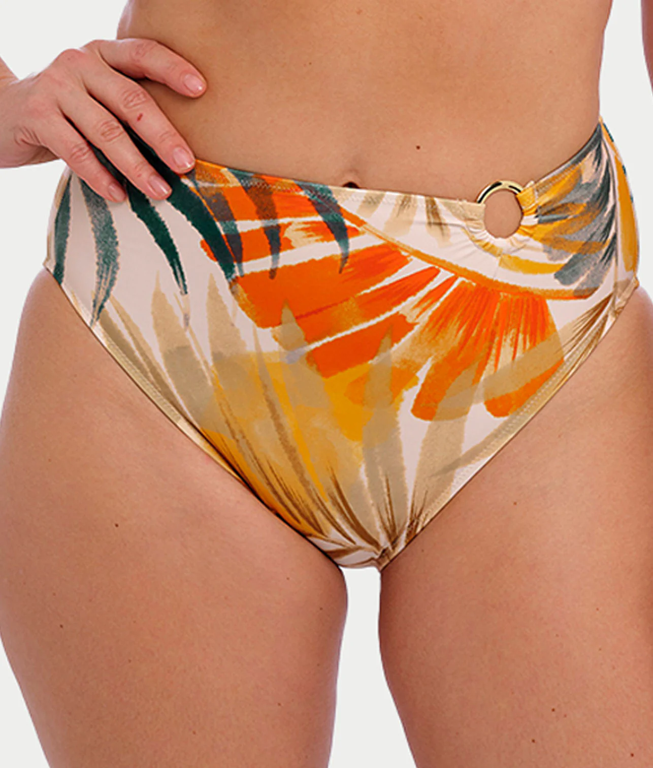 Maya Bay High-Waist Bikini Bottom - Image 3