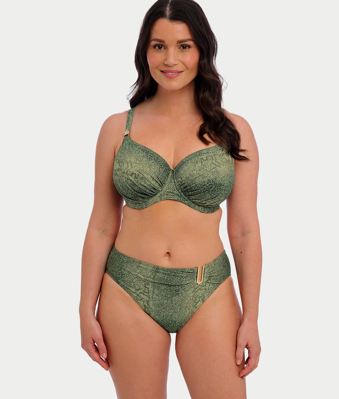 Maya Bay Gather Full Cup Bikini Top
