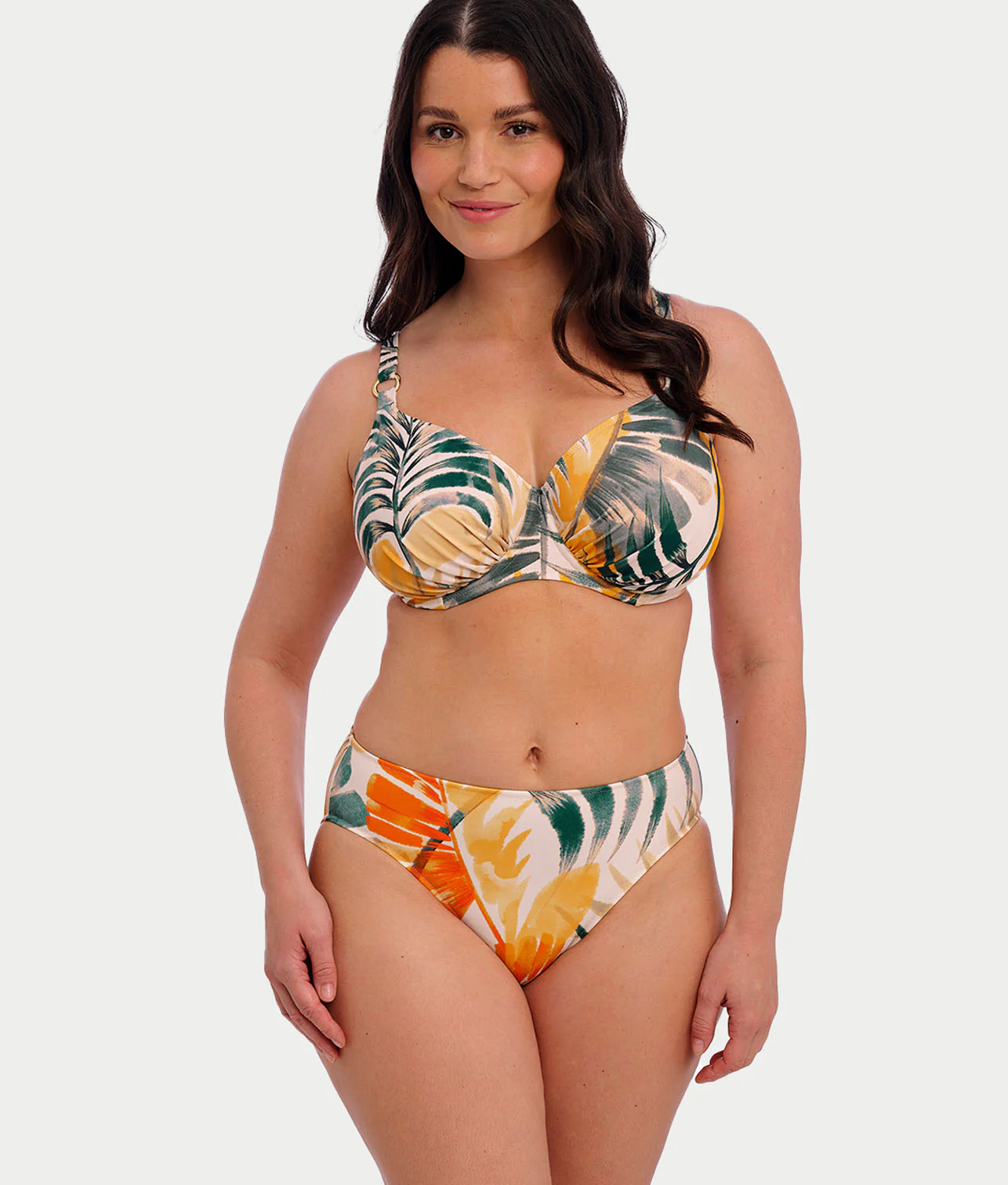 Maya Bay Gather Full Cup Bikini Top