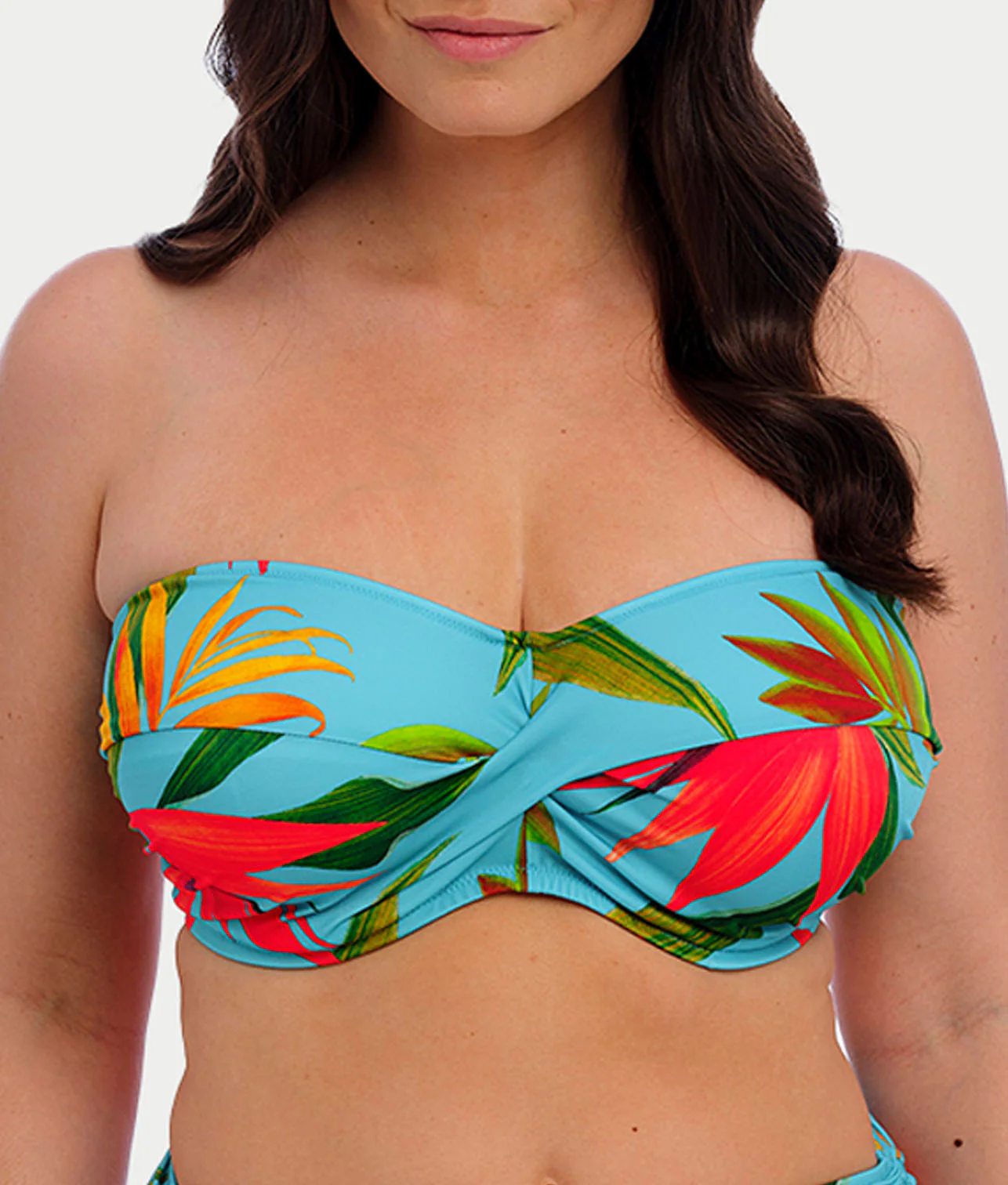 Pichola Twist Bandeau Bikini Top - Image 12