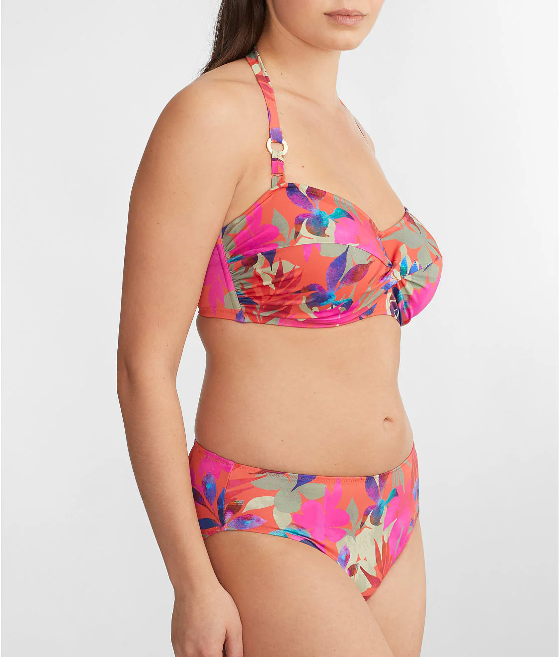 Playa Del Carmen Twist Bandeau Bikini Top - Image 3