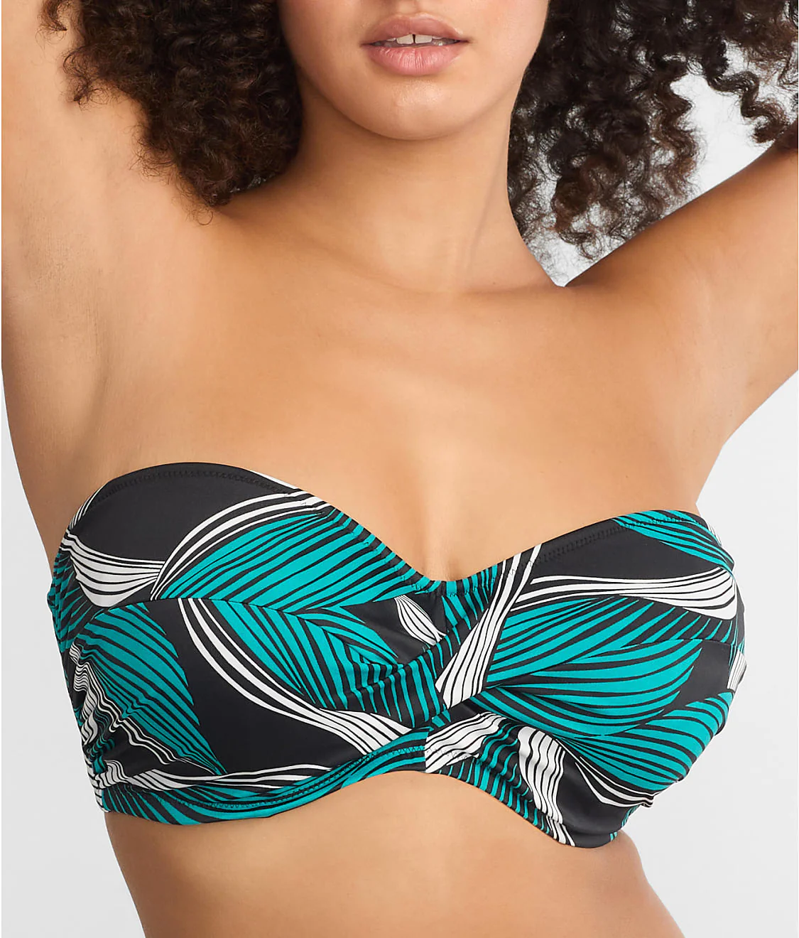 Saint Lucia Twist Bandeau Bikini Top - Image 5