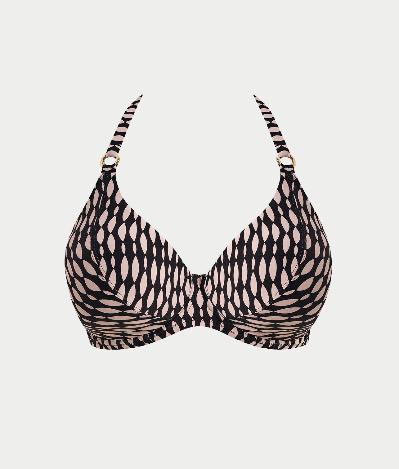 Shell Bay Halter Bikini Top - Image 3