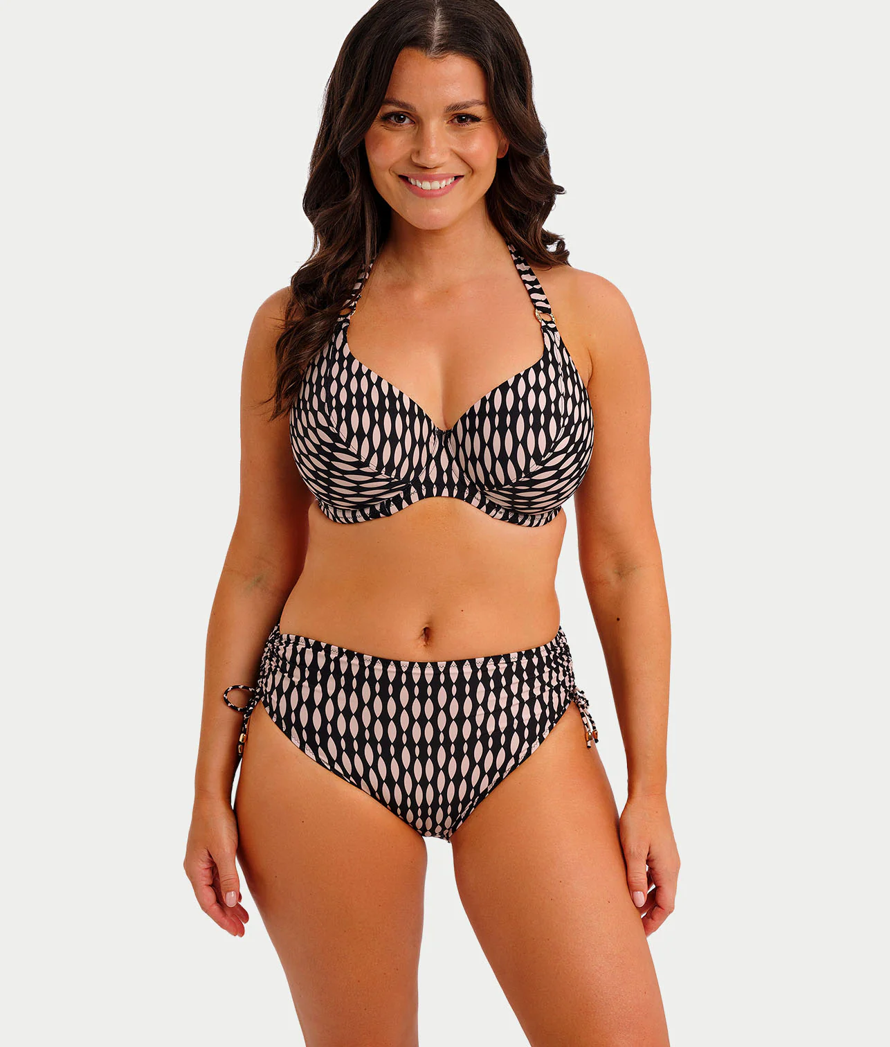 Shell Bay High-Waist Bikini Bottom