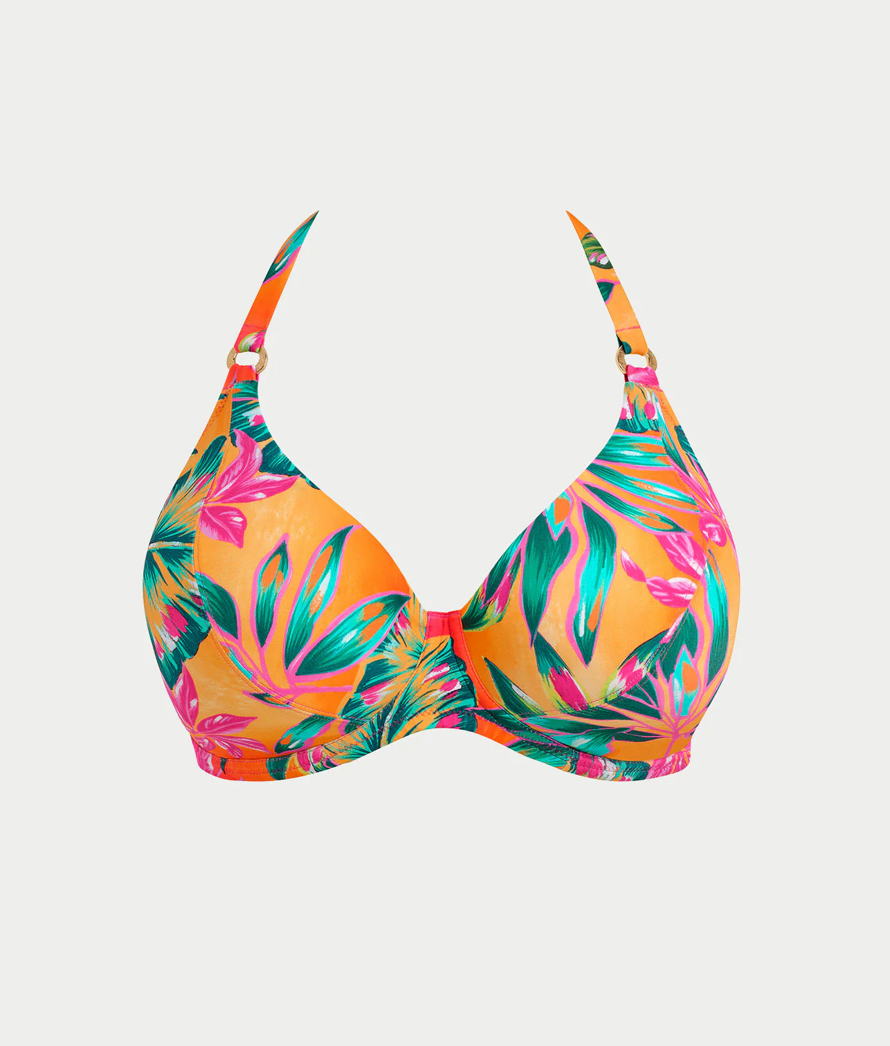 Sunset Reef Halter Bikini Top - Image 3