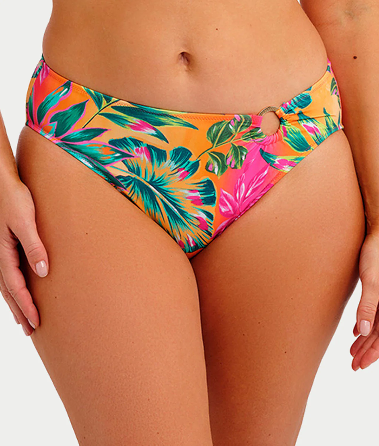 Sunset Reef Mid RiseBikini Bottom - Image 4