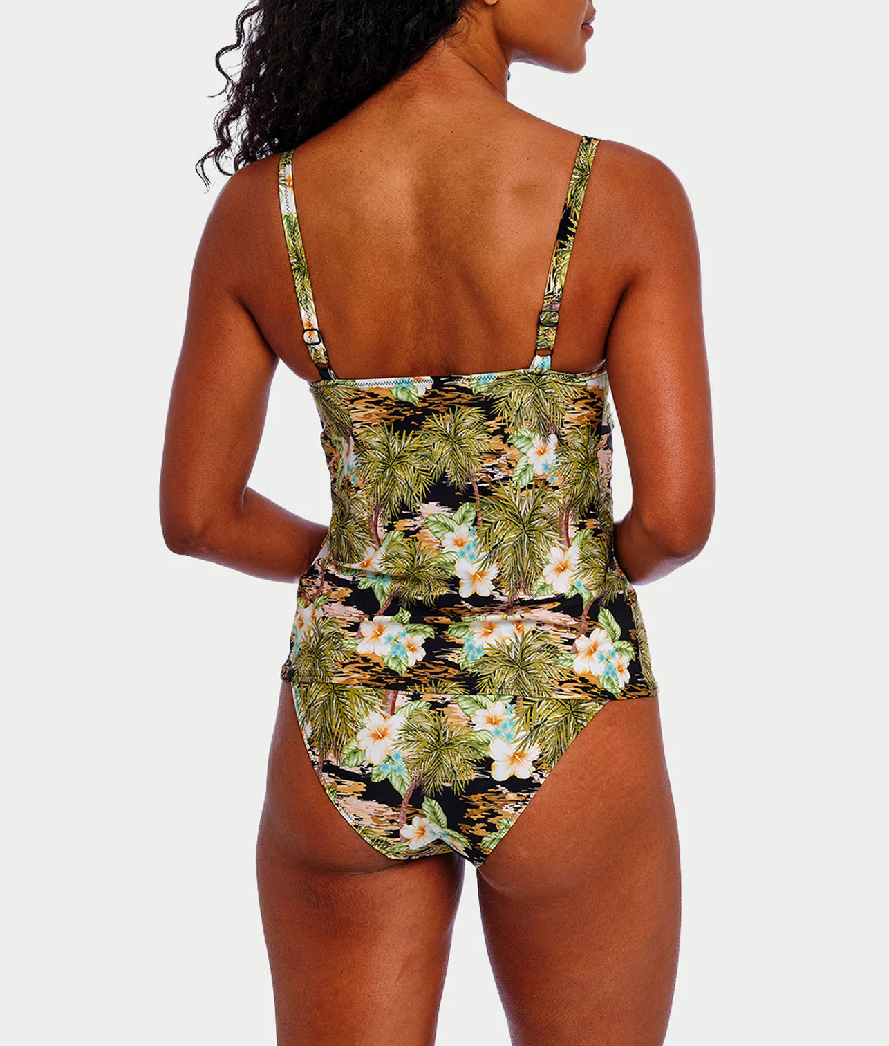 Bahama Shores Underwire Plunge Tankini Top - Image 2