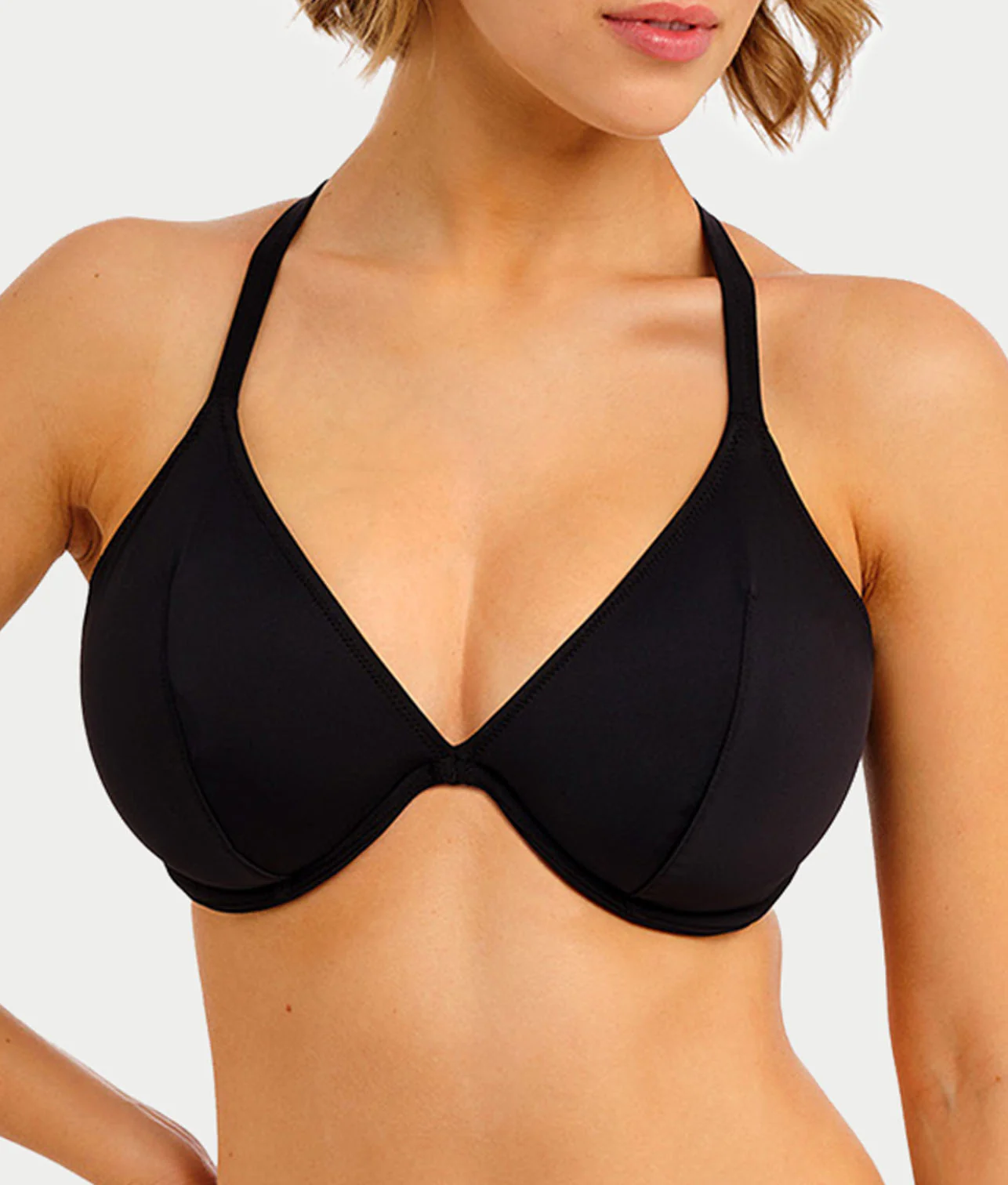 Jewel Cove Plunge Bikini Top - Image 4
