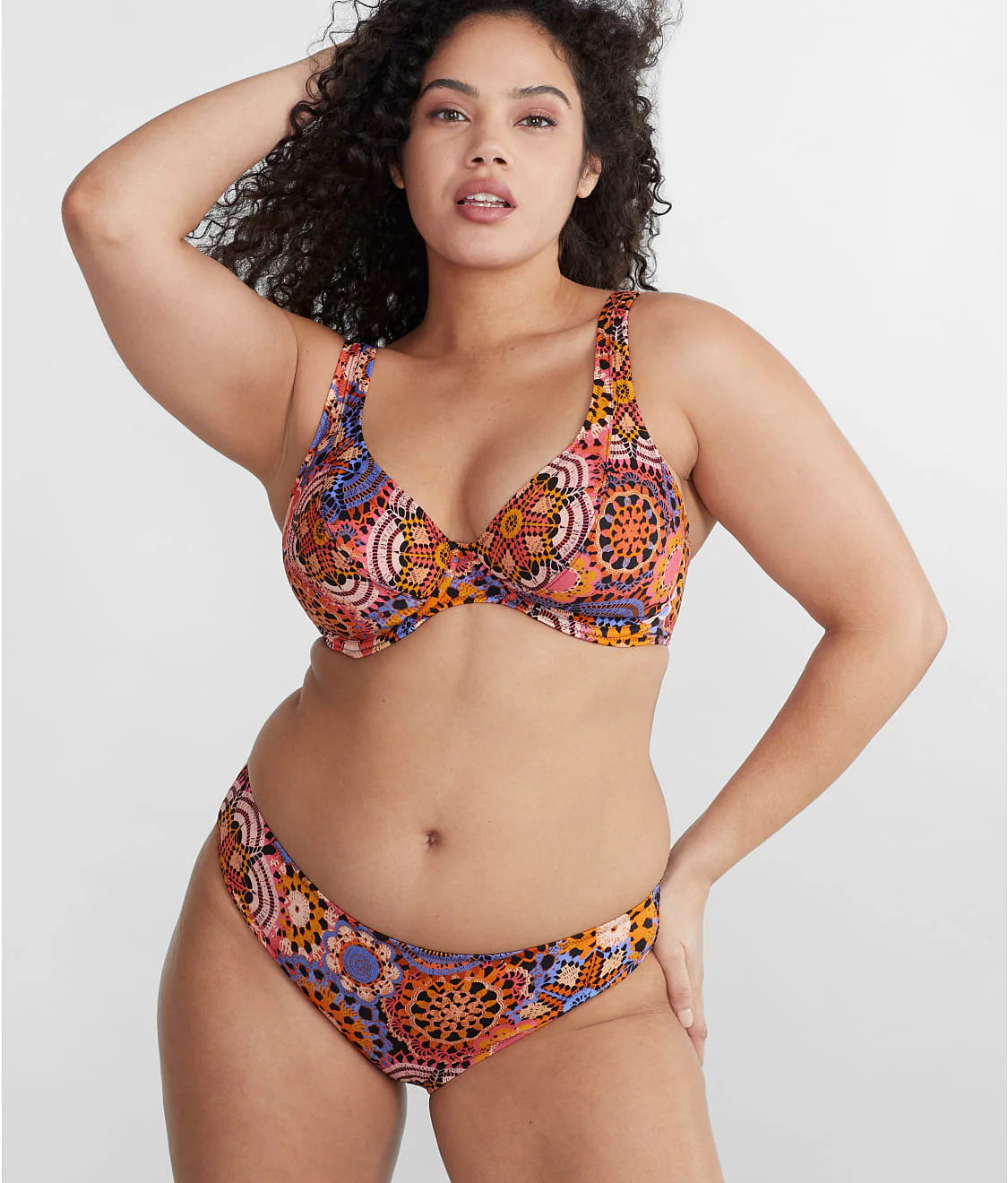 Santiago Nights High Apex Bikini Top