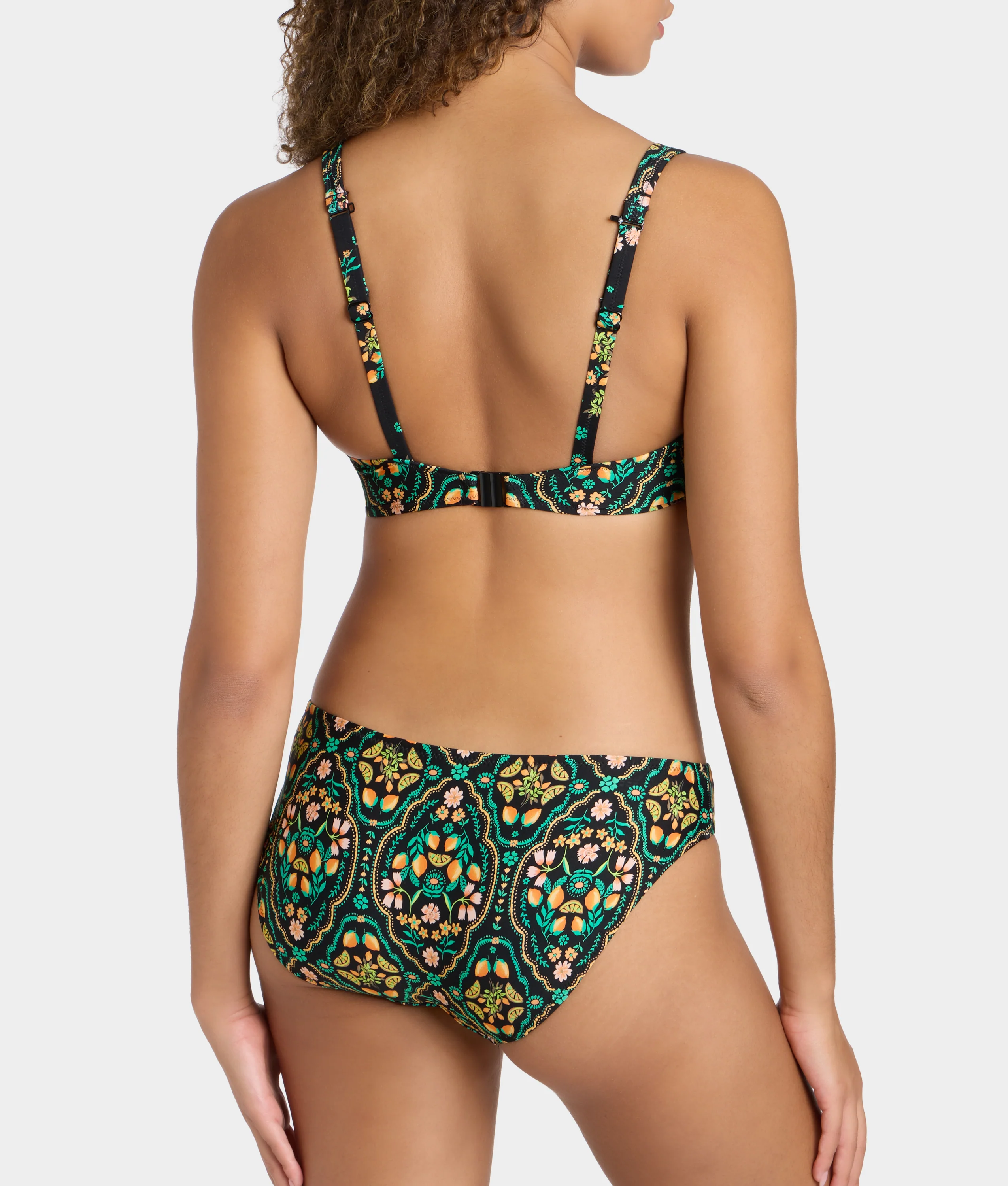 Sunset In Seville High Apex Bikini Top - Image 3