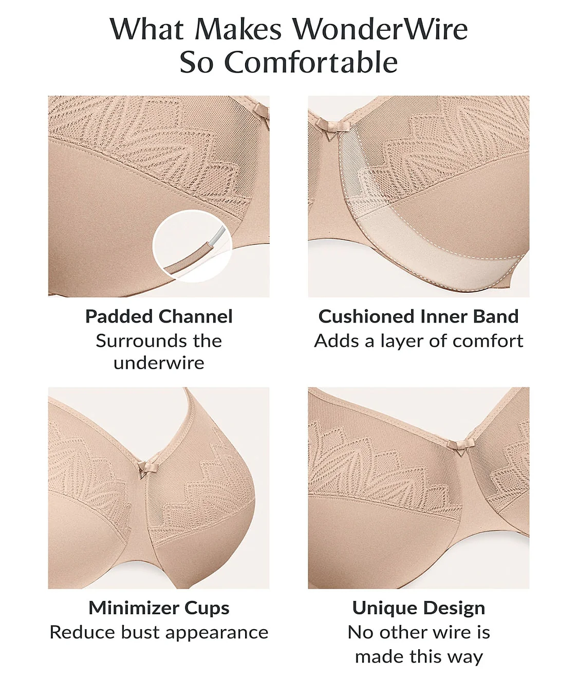 WonderWire Full Figure Minimizer Bra - Image 12