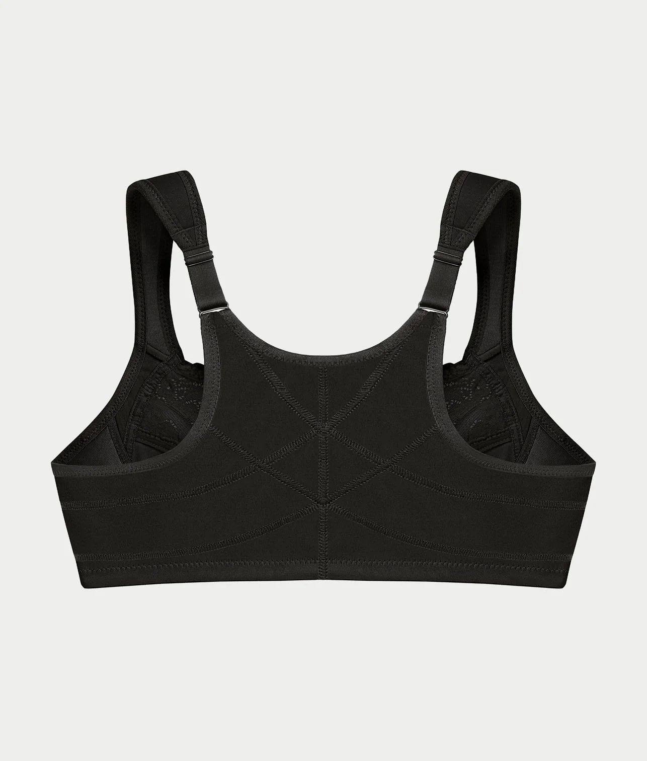 WonderWire Front-Close Posture Back Lace Bra - Image 11