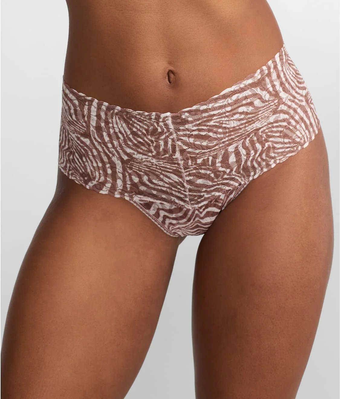 Signature Lace Printed Retro Thong - Image 19