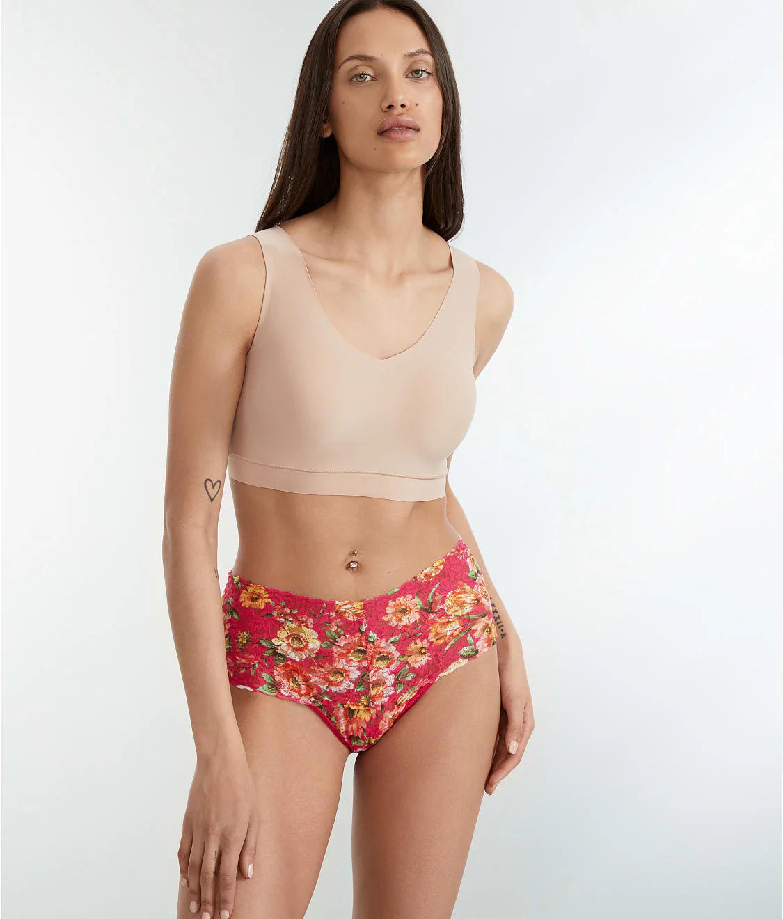 Signature Lace Printed Retro Thong - Image 21