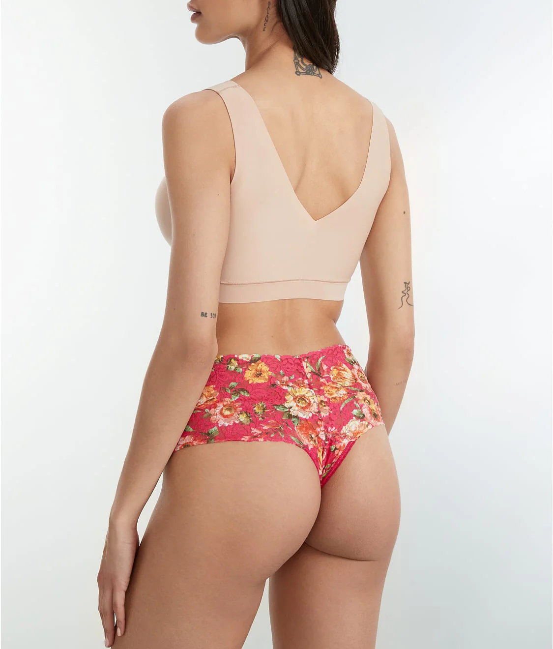 Signature Lace Printed Retro Thong - Image 22