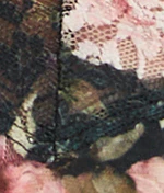 Signature Lace Printed V-Kini - Image 5