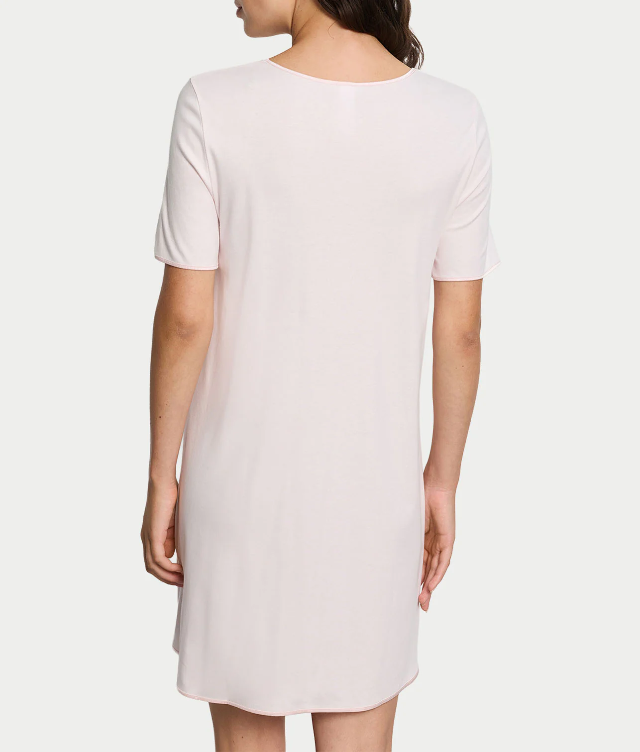 Cotton Silk V-Neck Cotton Nightgown - Image 12